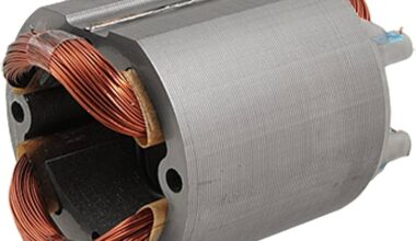 Copper and Steel Stator for Angle Grinder Machine - Compatible with G10SS2 Model