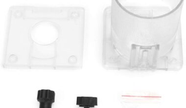 Trimmer Hard Base - Plastic Woodworking Router Base for Standard Trimmers