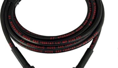 High-Pressure Car Washer Hose M22, 7 Meters - Durable and Flexible