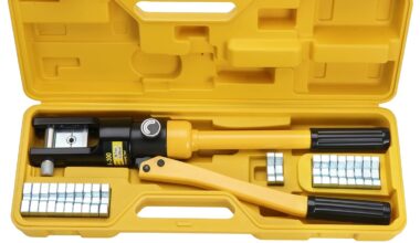 400mm 12-Ton Hydraulic Crimping Tool for Cables and Wire