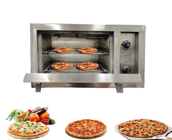 High-Capacity Pizza Oven - Cook 12 Pizzas Simultaneously