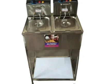 5 Ltr. Double Type Deep Fryer with Stand - Efficient and Versatile Cooking Appliance
