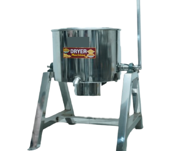 Efficient 1 HP Tilting Dryer Machine: 15 KG per Hour for Quick Drying
