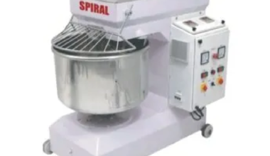 Efficient 20kg Stainless Steel Spiral Fully Automatic Dough Mixer