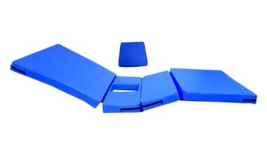 Samnantools Commode Mattress Leather Bed Semi Fowlers Mattress - Medical Bed Fold Mattress for Hospital/Clinic Use| Bed for Patients