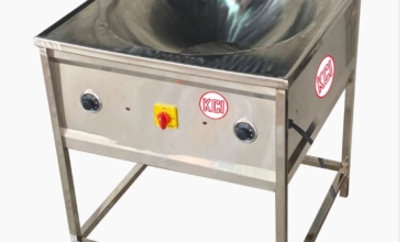 High-Quality 24" Electric Kadai with Stand - Perfect for Cooking and Frying