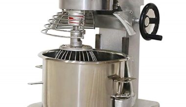 Durable Stainless Steel Planetary Mixer - 10 Litre Electric Multi-Function Bowl Lift Stand
