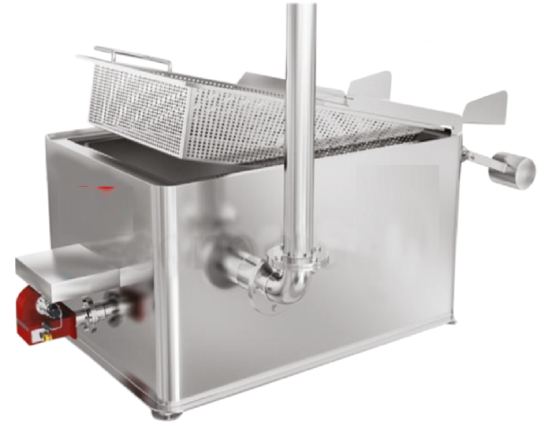 High-Capacity Rectangular Fryer: 110-140 Ltr. for Efficient Commercial Cooking