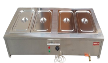 S. S. Bain Mare 4 Bowl Table Top - Stylish and Functional Addition for Your restaurant