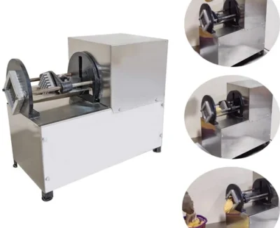 Effortlessly Make Finger Chips/French Fries with Auto S.S. Body Machine & Motor