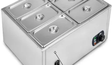 Stylish and Durable S. S. Bain Marie 6 Bowl Table Top - Perfect for Any Setting