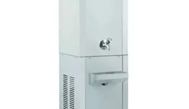 Premium Stainless Steel Water Cooler - 20 Liters, Silver