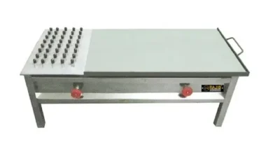 Dosa Puffer with Stand - Premium 1.5 x 3 Feet Stainless Steel Kitchen Accessory for Perfect Crispy Dosas - Ideal for Home Cooks and Professional Chefs - Sturdy Stand for Stability - Even Heat Distribution - Easy to Clean and Maintain