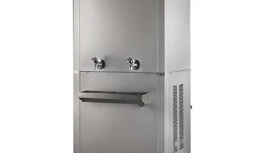 Stainless Steel Hitech Water Cooler 100 Ltr with 2 Taps - Durable, 50 kg, 1 Year Warranty