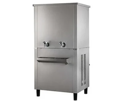 Stainless Steel Hitech Water Cooler 100 Ltr with 2 Taps - Durable, 50 kg, 1 Year Warranty