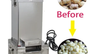 High-Capacity Commercial Garlic Peeler Machine: 10-20 kg/hr Efficiency