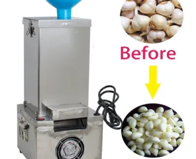 High-Capacity Commercial Garlic Peeler Machine: 10-20 kg/hr Efficiency
