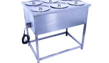S. S. Bain Marie 6 Bowl with Stand: Stylish and Functional Catering Accessory