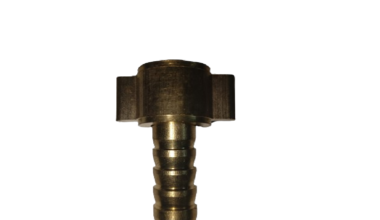 Brass Hose Fitting Spray Gun Nut Nipple Set for Pilot model Spray guns