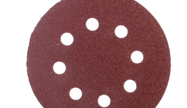 Velcro sanding disc 7” for drywall sanders with 8holes. pack of 5 pcs