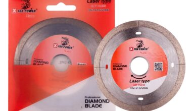 Xtra Power Xp Nano Blade|105 mm RIM With Laser Slot Hot-Pressed Diamond Saw Blade