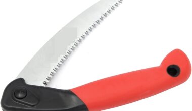 250 mm Folding Pruning Saw with Two-component Rubberized Handle