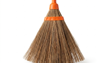 Municipality Street Broom Heavy Duty Kharata for Road Cleaning | Outdoor Broom for Street, Garden, Playground & Porch | Strong Natural Fiber Broom (Without Handle) – 1 Pc