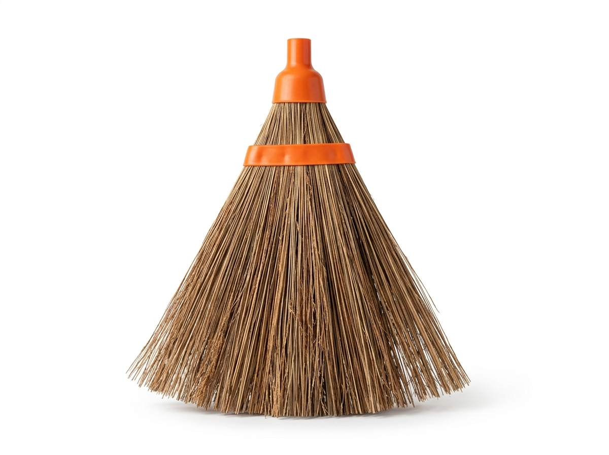 amz Municipality Street Broom Heavy Duty Kharata for Road Cleaning | Outdoor Broom for Street, Garden, Playground & Porch | Strong Natural Fiber Broom (Without Handle) – 1 Pc - Image 1