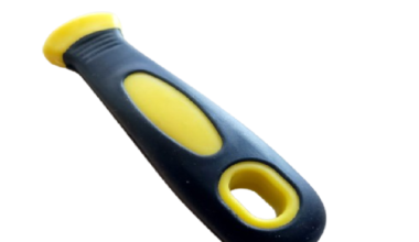 PVC File Handle (Chisel Handle) – Pack of 2 – Durable, Ergonomic Replacement Handles for Files and Chisels – Slip-Resistant and Easy to Install