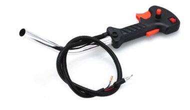 Right Handle with Switch, Cable & Throttle Trigger for 2 Stroke 52cc Brush Cutter