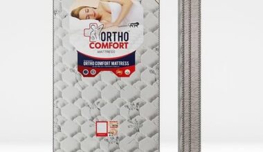 RestEase Super Memory Foam Mattress | Orthopedic Mattress, Single Bed Medium Firm Mattresses | Memory Foam Single Bed
