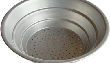 Aluminium Strainer/Colander for Kitchen | Food Strainers for Washing Fruits, Vegetables & Rice