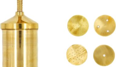 Brass Sevanazhi Idiyappam Maker - Effortlessly Craft Authentic Idiyappam and Chaklis at Home