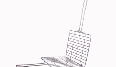 12"x12" Al Faham Portable Barbecue BBQ Grill Net, Roast Grilling Tray Made with Highly Durable Stainless Steel