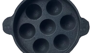 Cast Iron Paniyaram Appam Pan Appe Ponganalu Pan Unniyappam Chatti