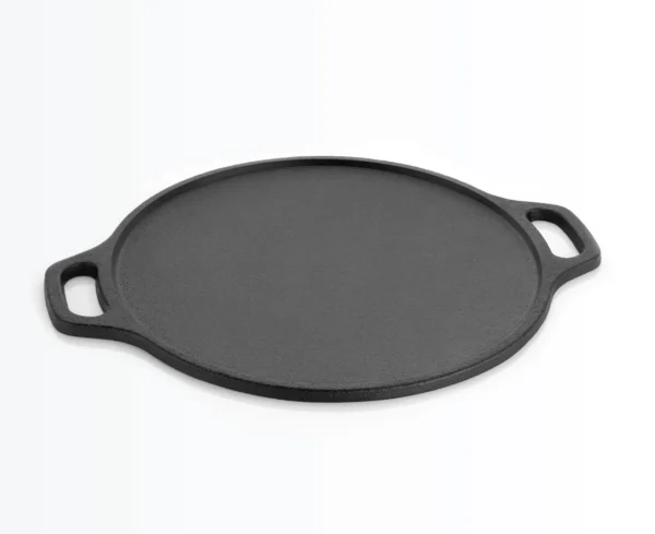 Premium Cast Iron Non-Stick Dosa Tawa -12 Inch Cast Iron Pan