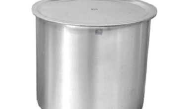 Aluminium Deep Tope kolgam, Size: 16inch kuttakam