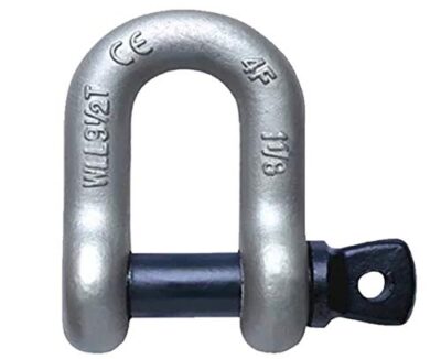 D-Shackle Capacity - 9.5 ton Material G80