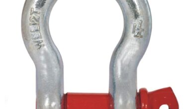 Bow Shackle - Heavy Duty Alloy Steel Bow Shackle for Towing and Lifting