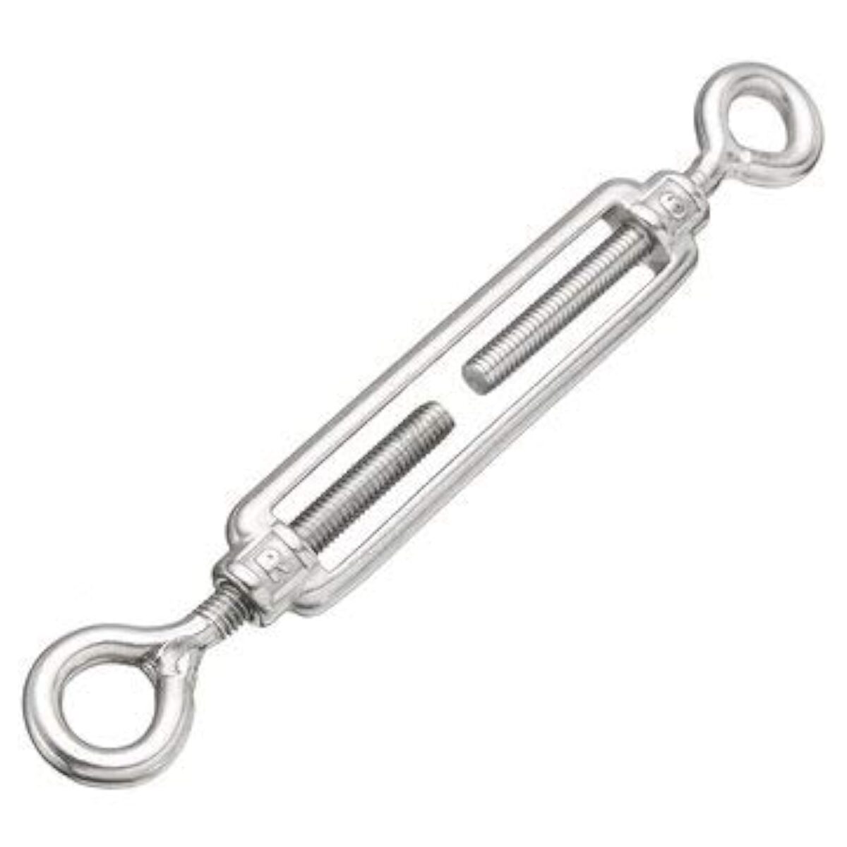 51bJsXBdK6L._SL1500_ M8 Turn Buckle Stainless Steel Eye/Eye Turn Buckle Wire Rope Tensioner - Image 1