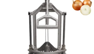 Commercial Stainless Steel Manual Operated Flower Type Onion Cutter Machine