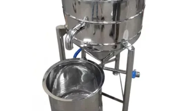 Commercial Semi-Automatic SS Body Rice Washer, 25 Kg/hour