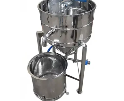 Commercial Semi-Automatic SS Body Rice Washer, 25 Kg/hour