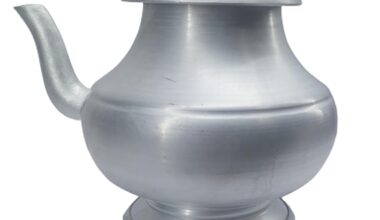 Aluminium Traditional Kindi/Bathroom & Wuzu Aluminium Lota/Toilet Wash Jug/Handcrafted Kindi-Badna-Lota