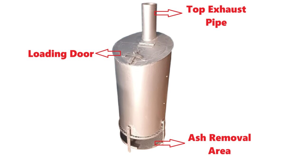 Samnantools Solid Waste Incinerator — 20 Kg/Day Capacity for Efficient Waste Management - Image 2