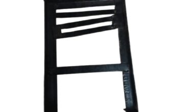 Samnantools Motor Stand for 1HP Water Pump — Sturdy MS Material with Nuts and Bolts Included