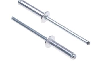 Samnantools Aluminium Rivet 1/8x1/2 1000 Pieces|Aluminium Silver Blind Rivets (Pack of 1000)