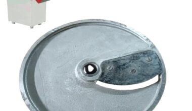 Samnantools Vegetable Cutting Machine Mild Steel Potato Slicer Blade 10mm (Pack of 1)-Blade Only