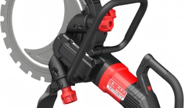 Samnantools 16" Brushless Ring Saw Machine – Heavy-Duty Concrete Cutter for Slabs & Walls | Model: SPT-RS1063