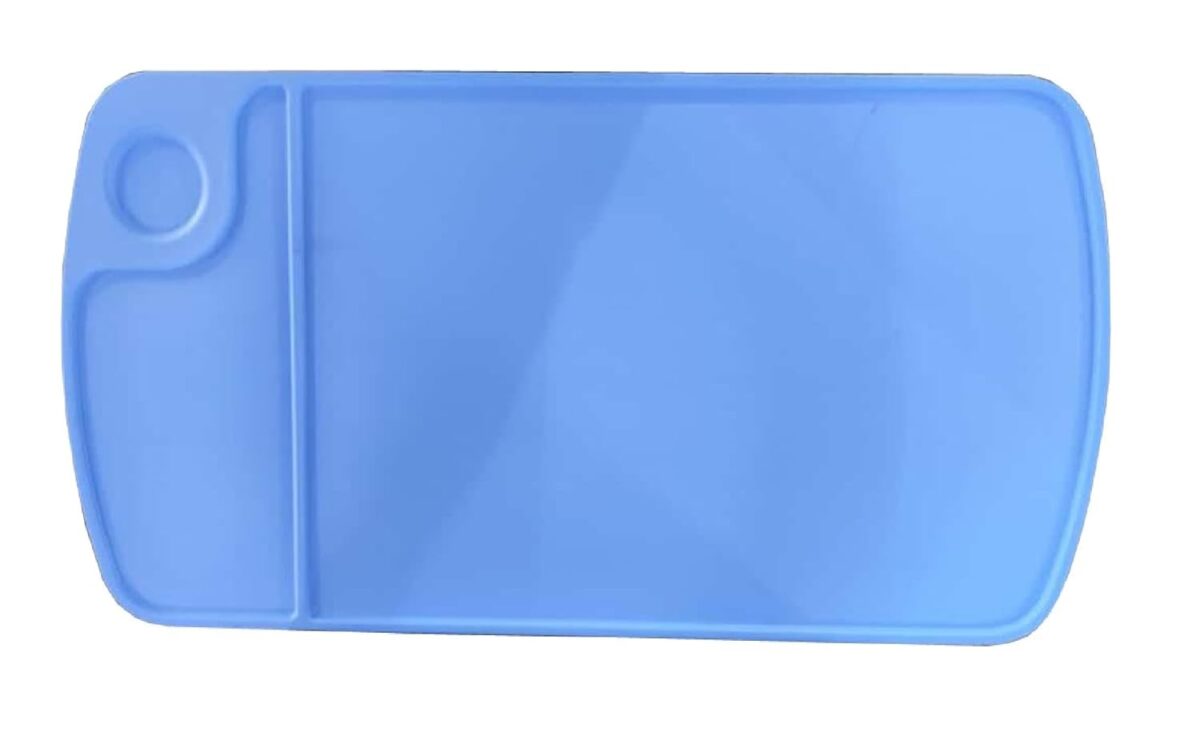 Samnantools abs overbed Hospital Table – Durable, Waterproof & Easy-to-Clean Surface for Patient Meals, Reading & Bedside use – Medical Tray Table with Stain & Impact Resistance - Image 1